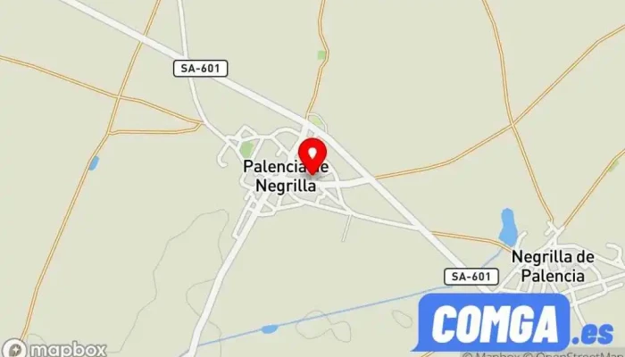 mapa de Sucesores De Florencio Cerrajero en Palencia de Negrilla