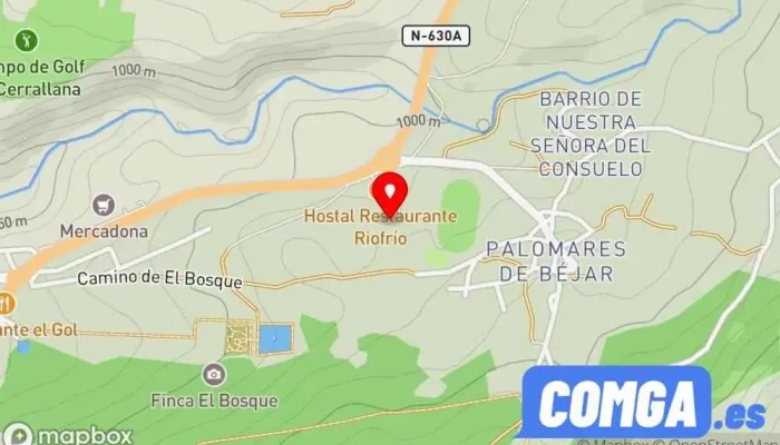 mapa de Talleres Hnos. Antúnez Cerrajero en Béjar