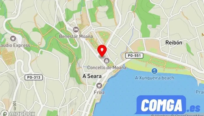 mapa de Tus Llaves Cerrajero, Zapatero en Moaña