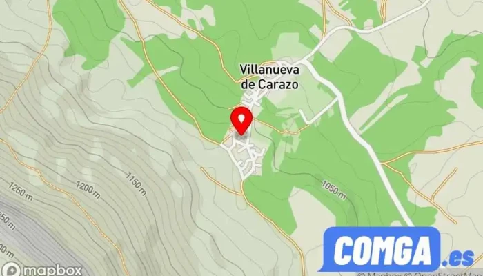 mapa de Villanueva de Carazo  en Villanueva de Carazo