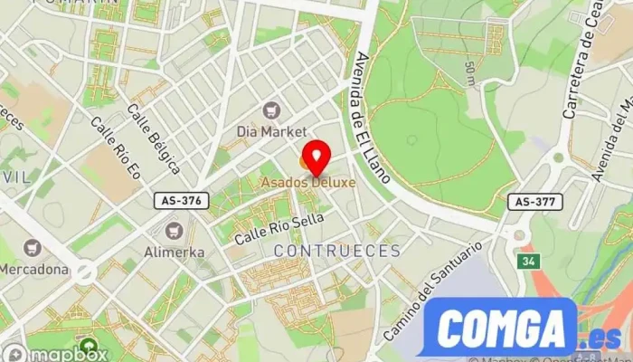 mapa de VIVAR CERRAJEROS GIJON | URGENCIAS 24 HORAS Cerrajero, Proveedor de puertas, Servicio de duplicación de llaves, Tienda de cajas fuertes, Servicio de seguridad en Gijón